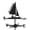 D, variant on XINGAG Rooster Shape Weathervane, Metal Chicken Decor, Weather Vane Wind Direction Indicator Outdoor Weather Vanes Roof Mount Ornament for Farmhouse Yard Outdoor