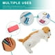 thumbnail image 3 of EeaseMX Estuche para lápices de imitación de perro de peluche, adorable estuche de papelería, portalápices creativo para hombre, mujer y estudiante (Labrador de 20 cm), 3 of 7