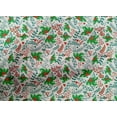 thumbnail image 4 of oneOone Cotton Cambric White Fabric Merry Christmas Quilting Supplies Print Sewing Fabric By The Yard 56 Inch Wide-WGY, 4 of 4