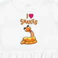 thumbnail image 4 of Inktastic I Love Snakes Girls Toddler Dress, 4 of 5