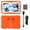 Orange, variant on Riousery 7 Inch Kids Tablet for Android 8.0 OS, Support Bluetooth WiFi, 5500mAh Battery, 4GB RAM 32GB Storage Quad Core Children Tablet, 1960x1080 IPS Touch Screen Display, Dual Cameras, Color Blue