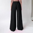 thumbnail image 6 of WMTBSRSW Wide Leg Active Sweat Pants for Women Casual Loose Cozy Sweatpants with Pockets High Waisted Lounge Trousers Flowy Pants Ladies Loungewear, 6 of 8