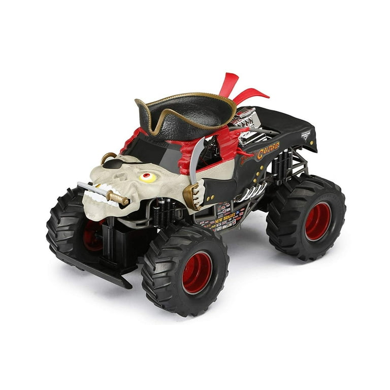 Radical Awesome Eye CATCHING Durable Fast New Bright 1 15 Scale Radio Control Monster Jam Truck Pirate Skull Bring Full Throttle Action of The Arena