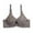 Dark Gray, variant on Timegard Lace Bras for Women Full Support Wirefree Breathable Push up Bras Comfort Daily Thin Bras