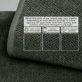 thumbnail image 5 of Great Bay Home Quick Dry Loop Textured 4-Pack Bath Towel Set, 54" x 27", Midnight, 5 of 6