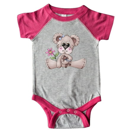 

Inktastic Teddy Bear s New Puppy Gift Baby Boy Bodysuit