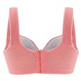 thumbnail image 4 of Lolmot Push Up Bras for Women Sexy Lace Flower Trim Underwear Bra Plus Size Without Steel Rings Unbondage Vest Lingerie Bras, 4 of 5