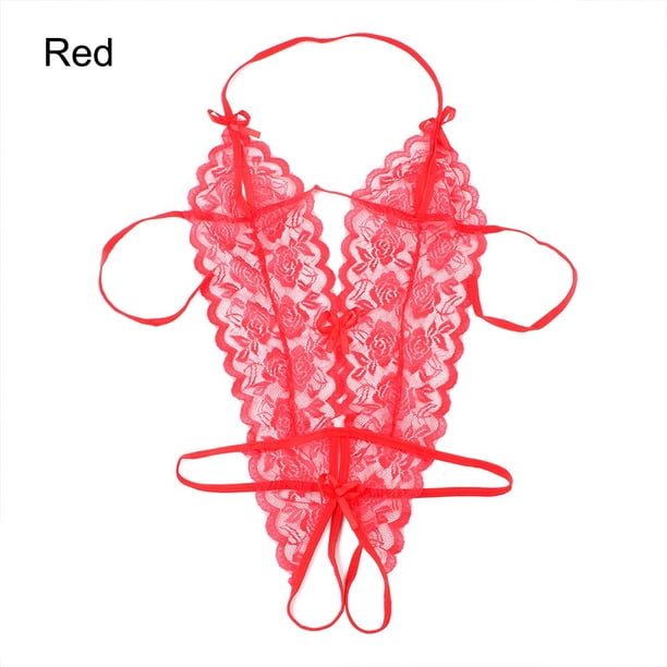 EMI lencería de encaje tanga Erótica/Baby-Doll Sexy Traje de Dormir de siamesa ropa interior de tres puntaspangjing