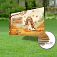 thumbnail image 3 of Welcome Fall Basset Hound Cozy Autumn Field Pumpkins Leaves Yard Sign Bassets Dog Breed Lovers Gifts Idea Outdoor Home Lawn Garden Porch Decor - 12013, 3 of 5