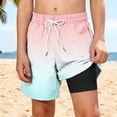 thumbnail image 4 of Guluxicc Boys Swim Trunks with Pockets Kids Quick Dry Bathing Suit Compression Linner Board Shorts for 5-14 Years, 4 of 10