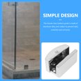 Gong Shower Door Bottom Guide Shower Door Glass Door Roller Slider for ...