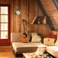 thumbnail image 5 of Black Bear Cubs on Birch Woodland Style Wall Clock Cabin Lodge, 5 of 9