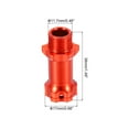 thumbnail image 2 of Hex Hub Adapter Extension Conversion with Dust Cap Plug 17mm to 30mm for 1/8 Remote Control Car(Red), 2 of 6