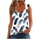 thumbnail image 2 of Puntoco Camisetas sin mangas ajustadas para mujer Camiseta sin mangas con estampado de mujer Camiseta sin mangas holgada, 2 of 4