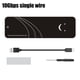 thumbnail image 1 of Recinto Usb3.2 Caja SSD USB C 3.2 Gen2 para MacBook Air/Pro 13-17 (cable único de 10 Gbps), 1 of 7