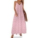 thumbnail image 1 of Camisetas de golf - Vestido rosa sin mangas Vestido de mujer elegante de lujo Vestido de noche de lujo para mujer para boda, 1 of 7