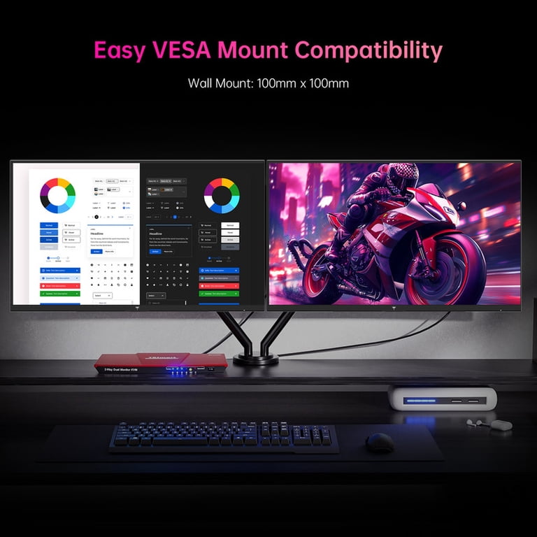 KTC H27E6 27-Inch Gaming Monitor, 2K QHD 320Hz Fast IPS, HDR400