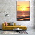 thumbnail image 3 of IDEA4WALL Framed Canvas Wall Art for Living Room, Bedroom Coast and Sea Canvas Prints for Modern Home Decoration Ready to Hang, 3 of 4
