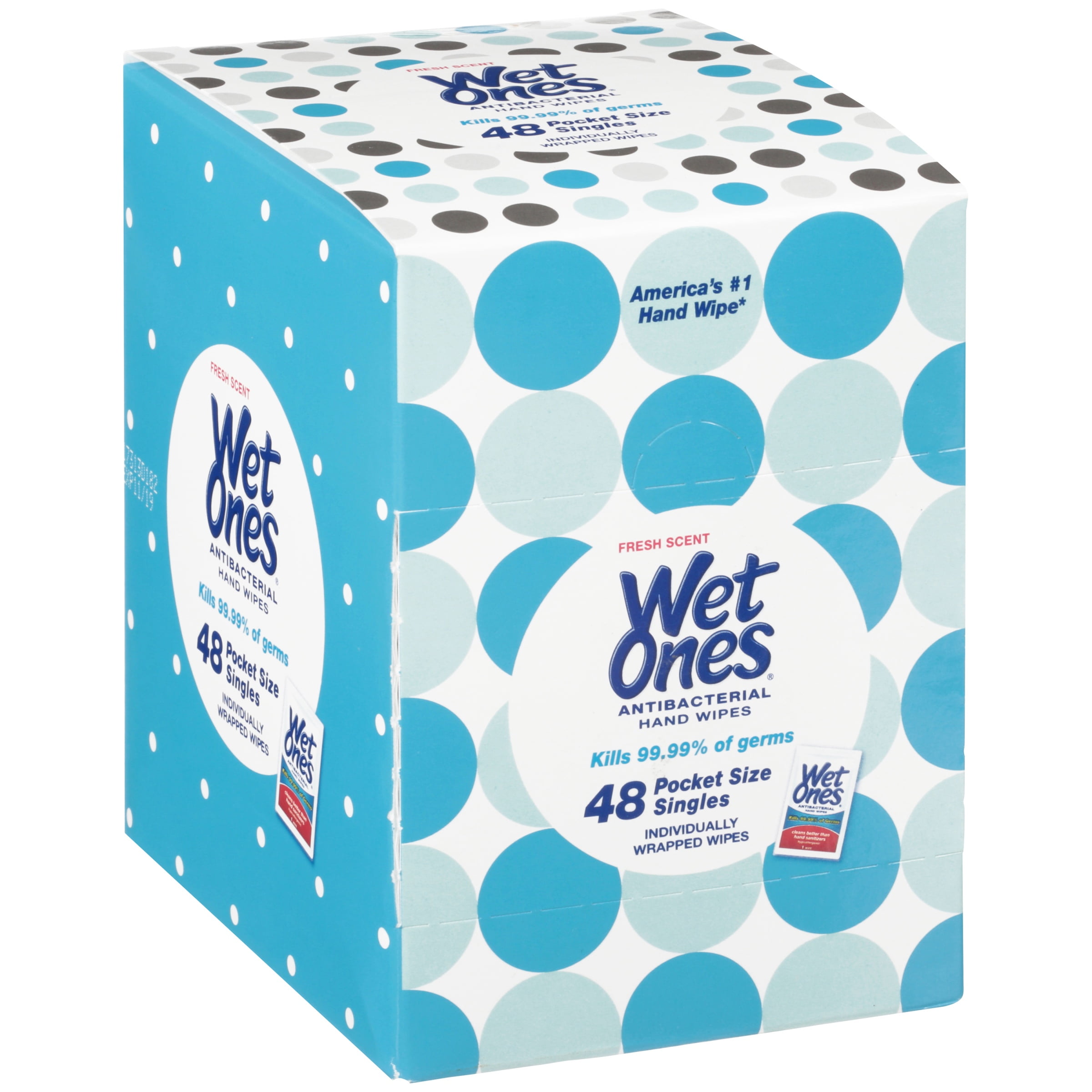 Pack of 36 Nice /'n Clean Antibacterial Hand Wipes 20 Count