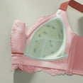 thumbnail image 4 of Idoravan Lace Bras for Women Woman's Embroidery Lace Thin Style Ventilate Back Buckle Bra Without Steel Rim, 4 of 4