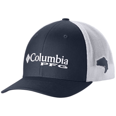 Columbia PFG Mesh Ball Cap - Collegiate Navy
