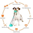 thumbnail image 2 of Juguete masticable para perros ZHAOCHENG con ventosa interactivo limpieza de dientes, 2 of 5