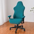 thumbnail image 1 of Solid Color E-Sports Chair Cover Computer Game Internet Cafe Competitive Seat Chair Cover Dustproof Boss Seat Elastic Chair Cover, 1 of 5