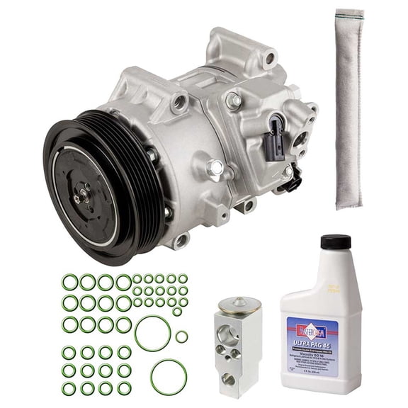 AC Compressor & A/C Kit For Toyota Camry 2.5L 4-Cyl non-Hybrid 2012 2013 2014 2015 2016 - BuyAutoParts