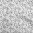 thumbnail image 1 of oneOone Rayon White Fabric Floral Sewing Craft Projects Fabric Prints By Yard 56 Inch Wide, 1 of 4