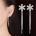 thumbnail image 1 of Xihbxyly Pendientes de Moda, Joyería de Circonitas con Forma de Corazón Hueco, Accesorios Chapados En Diamantes, Perfectos para Cualquier Ocasión, Un Regalo Elegante para Ella, Un Complemento Llamati, 1 of 6