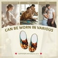 thumbnail image 7 of KLL Cool Camel Oasis Vibes Pattern Adult Unisex Cozy Slippers,Fuzzy Slip-on Slippers TPR Sole Slippers Comfort Plush Home Footwear for Indoor & Outdoor-37/38, 7 of 7