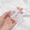 thumbnail image 6 of 10Yards 3-Layer Pleated Chiffon Flower Lace Trim White Organza Lace Edge Trim Polyester Ribbon for Jewelry Making, 6 of 9
