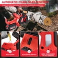 thumbnail image 3 of Saker 12" 22V 4.0Ah Battery Powered Chainsaw, Auto-Tension, LED Power Display, 3 of 11