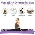 thumbnail image 5 of CL.HPAHKL Gymnastics Mat 2'x6'x2'' Folding Tumbling Mat Gym Mat Yoga Mat Portable Lightweight Exercise Mat Cheer Mat for Kids Adults Home Exercise Yoga Aerobics Fitness, 5 of 7
