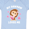 thumbnail image 4 of Inktastic My Pawpaw Loves Me with Bigfoot Girls Baby Bodysuit, 4 of 5