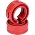 thumbnail image 1 of HELIAHOO 2 Pcs Amortisseur de Voiture Rouge, Coussin de Pare-Chocs à Ressort Universel Type A-F (Rouge)(D) UA2458-676, 1 of 8