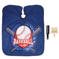 thumbnail image 1 of Hair Cutting Kit, Quick Drying Waterproof Salon Barber Cape Breathable 3PCS Soft  For Home, 1 of 8