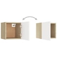 thumbnail image 5 of vidaXL TV Cabinet Set 3 Piece Chipboard Cabinet Multi Colors 31.5"/39.4", 5 of 77