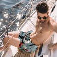 thumbnail image 2 of luoweisi Men's Beach Shorts Quick Dry Swim Trunks with Mesh Lining Woodpecker 2XL, 2 of 5