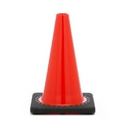 Boston Industrial 18" Traffic Safety Cone with Black Base