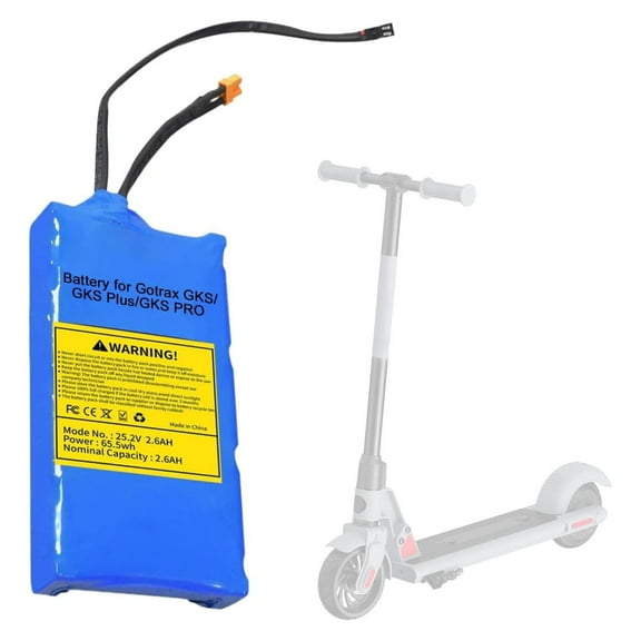 25.2 Volt 2.6AH Lithium Battery Pack Scooter Battery for GOTRAX GKS Electric Scooter 240529-69-1