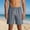 Dark Gray, variant on Mens Nylon Shorts 7 Inch Inseam Stretch Water Resistant Hiking Cargo Shorts with Elastic Waistband Khaki