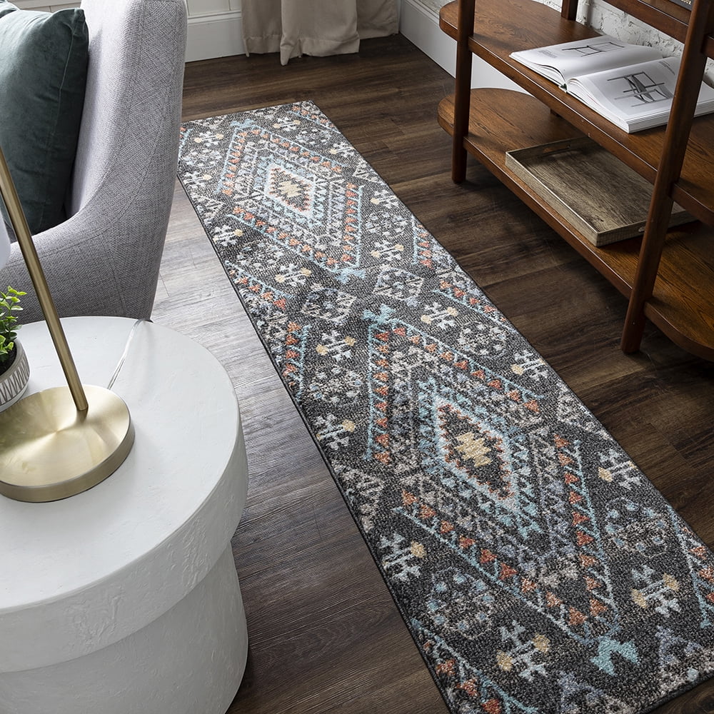 Mohawk Home Grimes Indoor Geometric Runner Rug, Multi, 1'11" x 8'