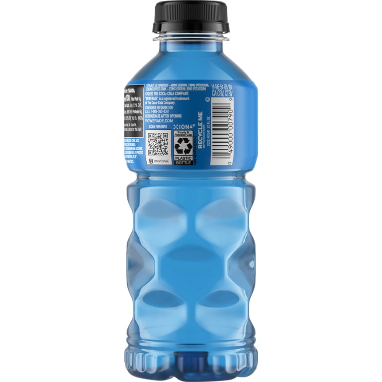 Powerade Electrolyte Sports Drink, 20 fl oz Mountain Berry Blast