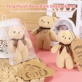 thumbnail image 3 of 10 mini ositos de peluche para baby shower, pequeños osos de peluche a granel, mini osos de peluche de 4,7 pulgadas con etiquetas de agradecimiento y bolsas de organza, recuerdos de fiesta, 3 of 7