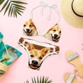 thumbnail image 6 of Pixel Dog Detachable Sponge Adjustable Strap Two-Pack Bikini Set Swimsuits for Women, Swimming Suit Beach Wear, 6 of 6