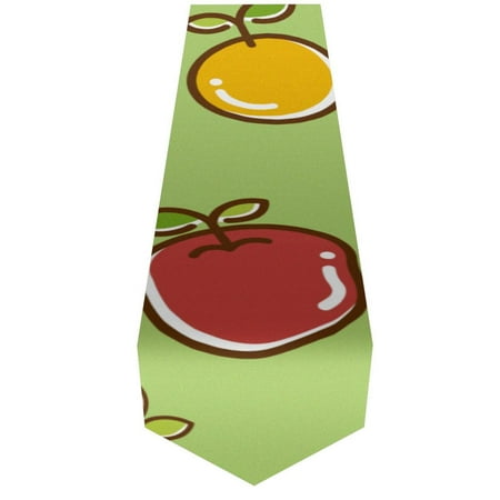 

OWNTA Red Apple Cherry Yellow Lemon Mango Green Pattern Elegant Polyester Table Runner Perfect for Your Tables - Dining Table Decoration