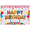 1A, variant on Colorful Drip Cake Design Happy Birthday Banner Balloons Confetti Background Party Decoration Supplies Birthday Party Photography Props Decor Backdrop