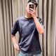 thumbnail image 3 of Ami Kms Love Short-Sleeved Summer Cotton T-Shirt Casual Loose Men And Women Same Fashion Brand Half-Sleeved, 3 of 5