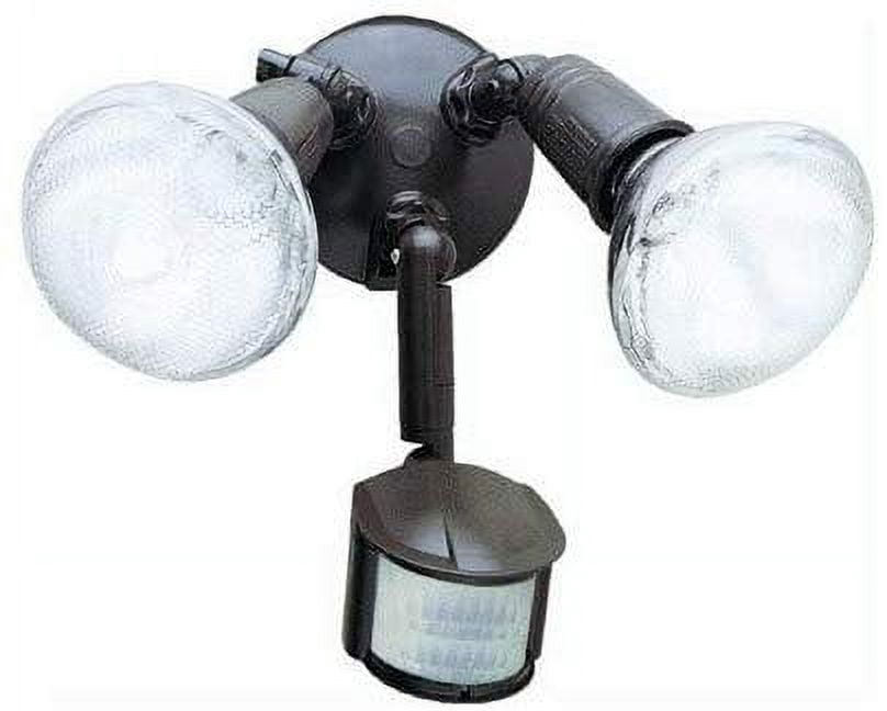 Cooper Lighting Motion Flood Light MS185 - Motion Sensing, Hardwire Security - Bronze — Residential Use, Standard Application